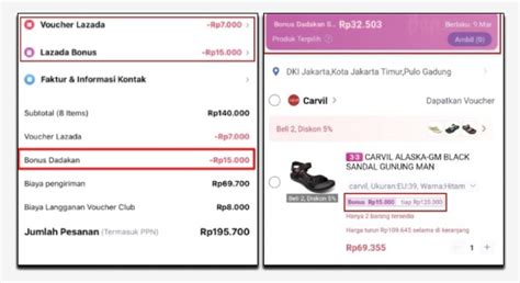 cara MenggunakaN BoNuS DaDaKaN Di LazadA cek teknik dasar drift tiket lewat image 5