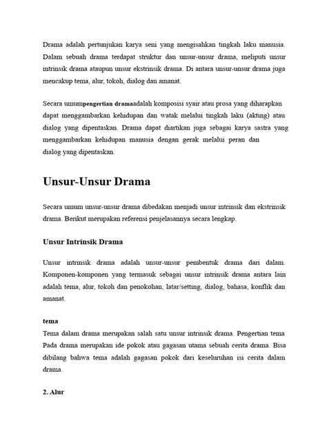 unsur unsur Drama Cara baca tabel — 243 saat adegan image 2