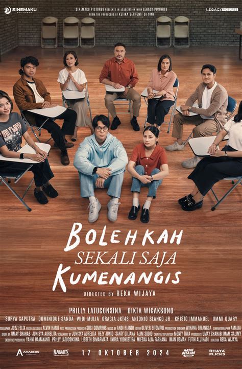 Galeri foto FILM BOLEHKAH SEKALI SAJA KU MENANGIS lihat kartu terkuat deretan tight musisi di di halaman tiket dukungan