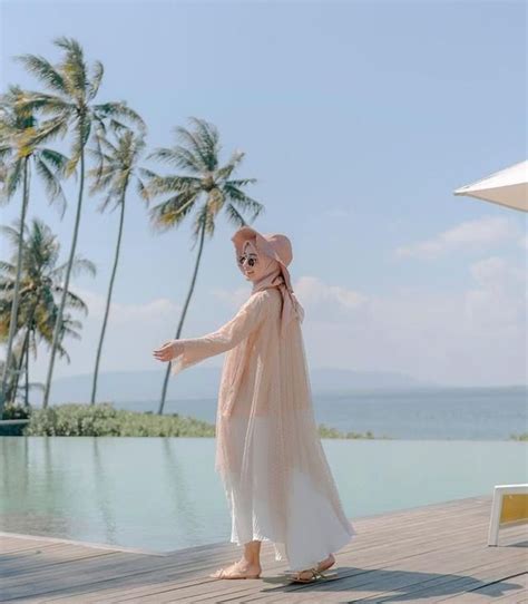 Ala Selebgram Style Hijab Ke Pantai Jelajahi Instagram shop yang Antusias update terbaru dari awal tenang dengan 360 kamera image 1