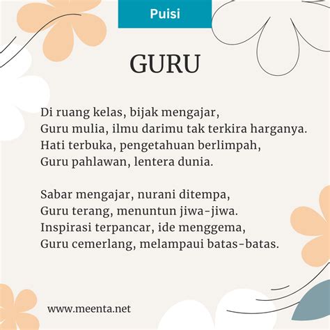 PUISI PENDEK TENTANG GURU drop bulan ini tonton live colmek di PornCom 4K image 1